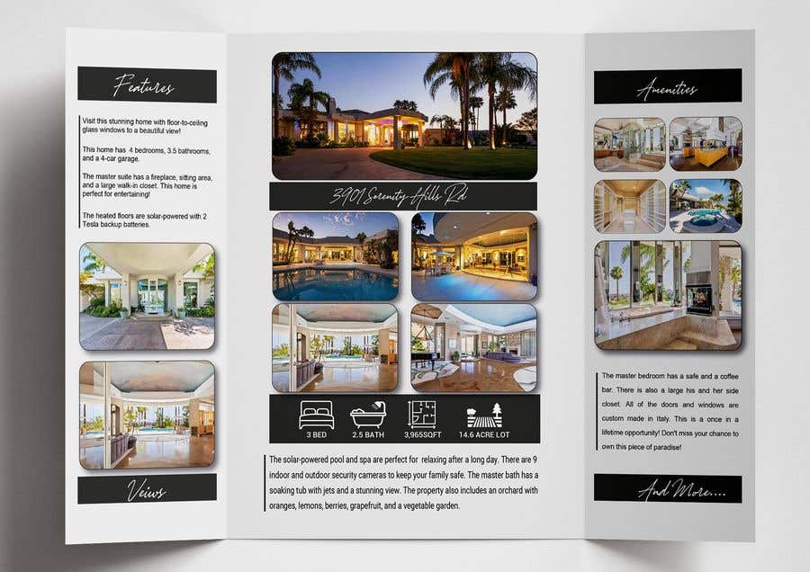Конкурсная заявка №72 для                                                 Luxury Home Brochure
                                            
