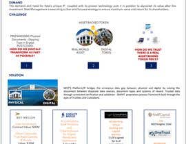 nº 34 pour Need to cleanup design of one page marketing collateral in PowerPoint par tinuditrox 
