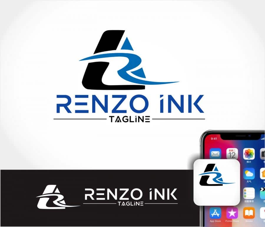 
                                                                                                                        Konkurrenceindlæg #                                            43
                                         for                                             Logo for Renzo ink
                                        
