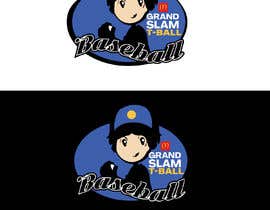 Nro 309 kilpailuun Logo Design - Cartoon Kid baseball / tee ball pack image käyttäjältä hadisur99