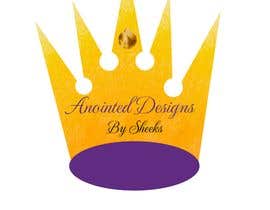 Nro 45 kilpailuun Logo for Anointed Designs By Sheek käyttäjältä BrooksFrame