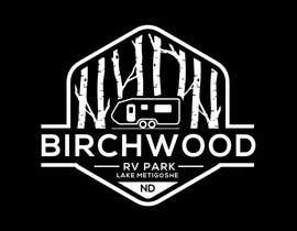 #643 para Birchwood RV Park Logo por graphicgalor
