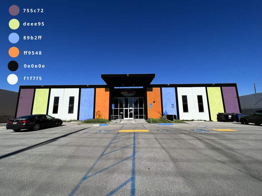 Kilpailutyö #36 kilpailussa                                                 Need color ideas for warehouse building
                                            