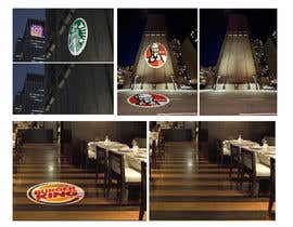 sachithnirmal0 tarafından Create 20 Photos Showing Reflected logo on walls, floors and buildings için no 49