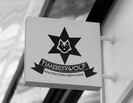 Nro 45 kilpailuun Logo for Timberwolf Protection services käyttäjältä zeyad27