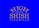 Imej kecil Penyertaan Peraduan #40 untuk                                                     Design a Logo for HIGH SHISH Cigarillos
                                                