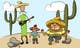 Konkurrenceindlæg #16 billede for                                                     Illustration of 3 Cartoon Mexican Guys
                                                