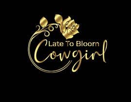 nº 127 pour Logo for Late To Bloom Cowgirl par sdesignworld 