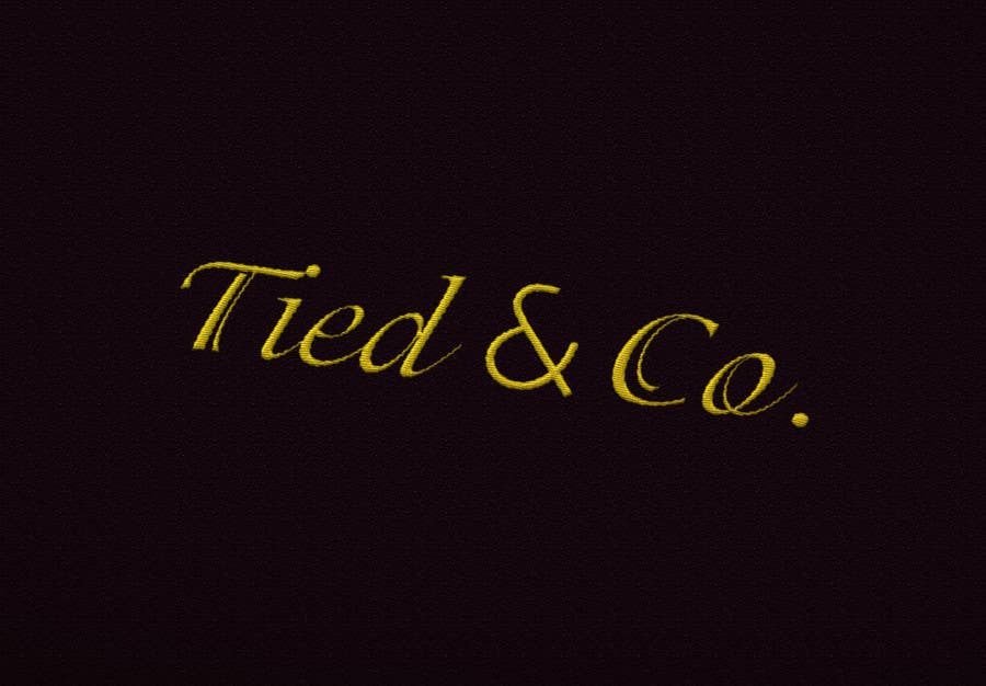 Bài tham dự cuộc thi #2 cho                                                 Re Design Logo for Tied & Co.
                                            