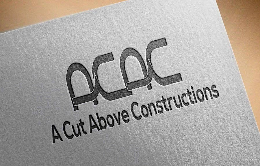 Konkurrenceindlæg #151 for                                                 Logo for A Cut Above Constructions (ACAC) - Round 2
                                            