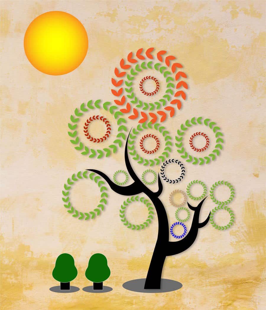 Contest Entry #49 for                                                 Design Trees o Nature NFT (Abstract) for project OneMillionTreesNFT.com #9
                                            