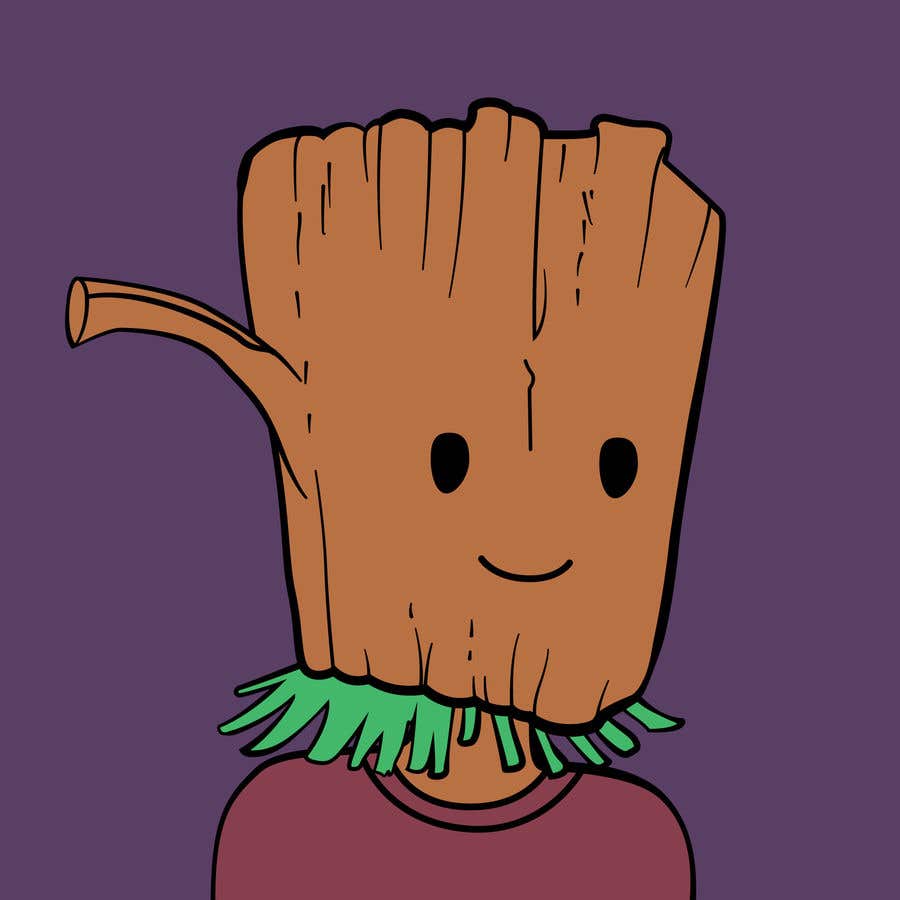 Contest Entry #30 for                                                 Create a Personage "Tree Face" character - for an NFT project "One Million Trees" # 10
                                            