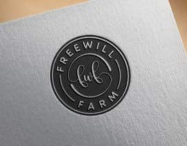 Nro 708 kilpailuun Letter Emblem for &quot;FreeWill Farm&quot; käyttäjältä nasimoniakter