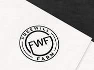 #104 para Letter Emblem for &quot;FreeWill Farm&quot; por mdraselahamed