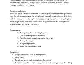 nº 15 pour Rewrite these game instructions - Winner will be awarded ongoing work! par afshan2066 
