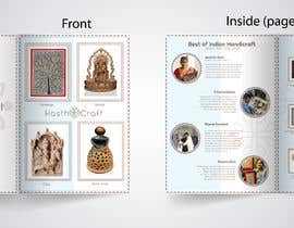 Nro 28 kilpailuun Brochure for our Indian handicraft Website käyttäjältä rahulnayak658