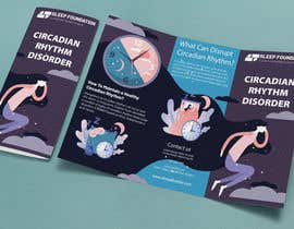 SoluationRT tarafından Tri-fold Brochure design for Circadian Rhythm Syndrome için no 73