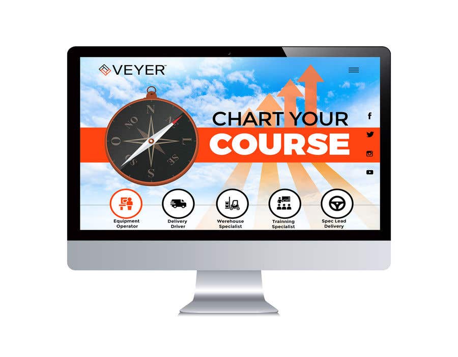 
                                                                                                                        Kilpailutyö #                                            57
                                         kilpailussa                                             Chart your Course - Landing Page Visual
                                        