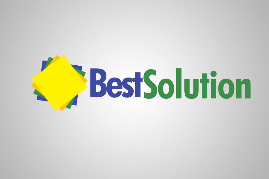 Wasilisho la Shindano #9 la                                                 Logo Design for www.BestSolution.no
                                            
