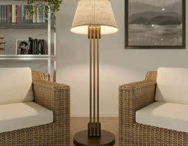 #48 untuk Floor Lamp Design - Realistic Mockup oleh Sirinrock