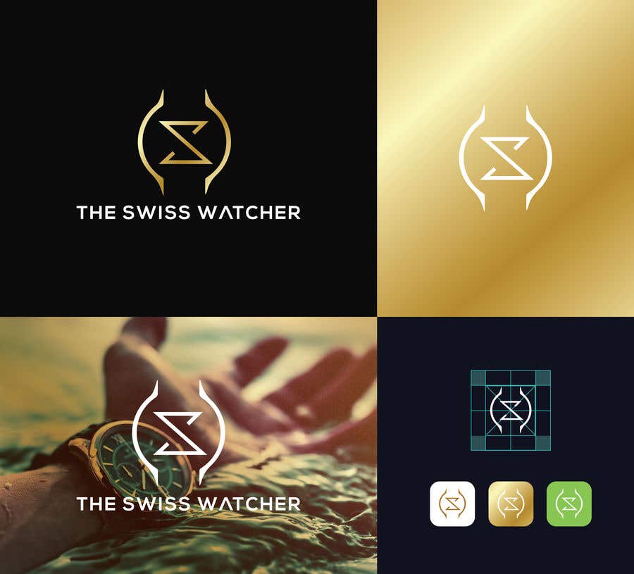 Penyertaan Peraduan #136 untuk                                                 Logo design for “The Swiss Watcher”
                                            