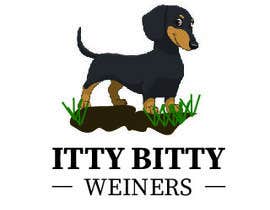 #203 cho Itty Bitty Weiners Logo bởi calebyemoh