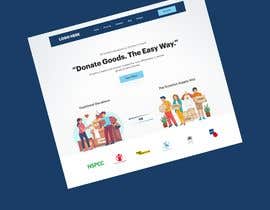 Nro 21 kilpailuun Design Front Page Website for Nonprofit käyttäjältä Sarwar2004