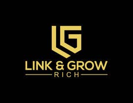 Nro 545 kilpailuun Link and Grow Rich Logo käyttäjältä mohammadmojibur9