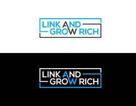 #24 untuk Link and Grow Rich Logo oleh Niamul24h