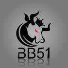 Graphic Design Konkurrenceindlæg #108 for Logo Design Needed: Bomb Bay51 Logo Branded Bull w/Crown