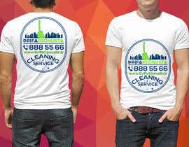 Nro 31 kilpailuun T-shirt back design for a cleaning company käyttäjältä nuri47908