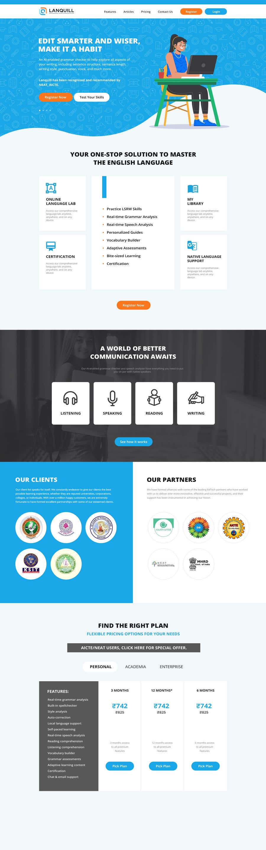 Contest Entry #105 for                                                 Design website landing page
                                            