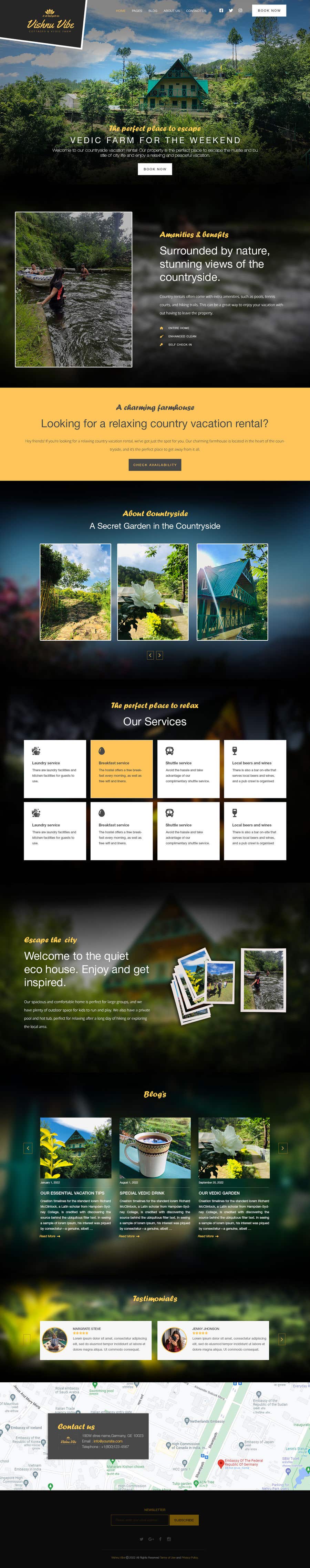 Bài tham dự cuộc thi #32 cho                                                 Website design 5 pages + short Video + basic graphic optimization for a luxury Homestay - Resort website
                                            