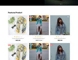 Nro 30 kilpailuun New Web Design for Clothing Store käyttäjältä freelancerifat3