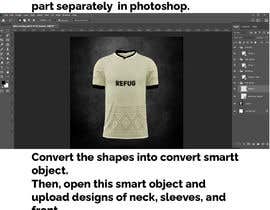 #18 para step by step guide for 3D t-shirt model por hiratbassum