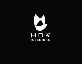 #354 para Create a logo for the &#039;hdk interiors&#039; por Sali28