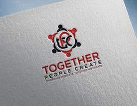 Nro 414 kilpailuun Logo &quot;Together People Create&quot; käyttäjältä moonstarbdcom