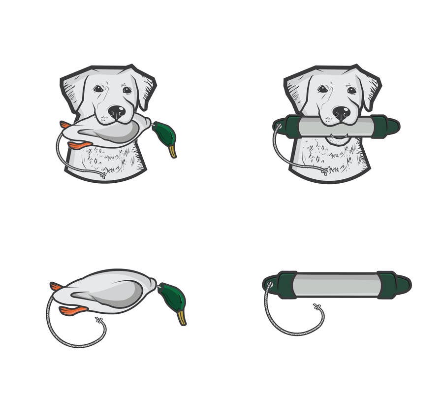 Penyertaan Peraduan #38 untuk                                                 Design a Logo for Training Duck Hunting Dog Website
                                            