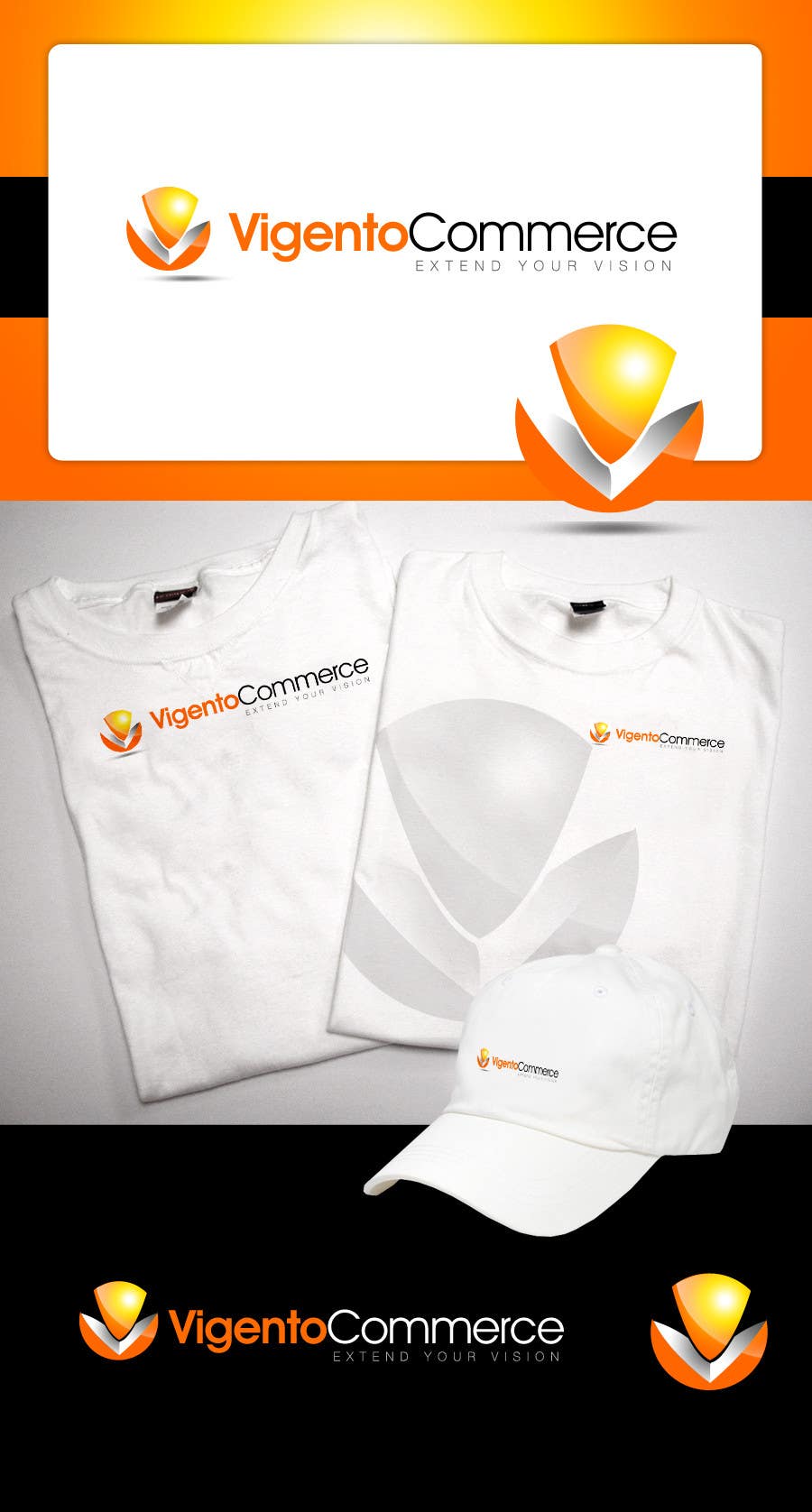 Penyertaan Peraduan #122 untuk                                                 Logo Design for Vigentocommerce
                                            