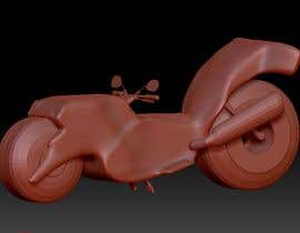 #49 для 3D sculpt for 3D printing. Sci-fi Motorbike. Yellow Bike Project // Escultor 3D para Impresión 3D. Motocicleta Ciencia Ficción. Proyecto Moto Amarilla от AdryCily