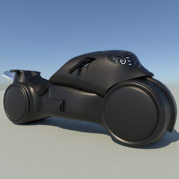 Конкурсная заявка №63 для                                                 3D sculpt for 3D printing. Sci-fi Motorbike. Yellow Bike Project // Escultor 3D para Impresión 3D. Motocicleta Ciencia Ficción. Proyecto Moto Amarilla
                                            