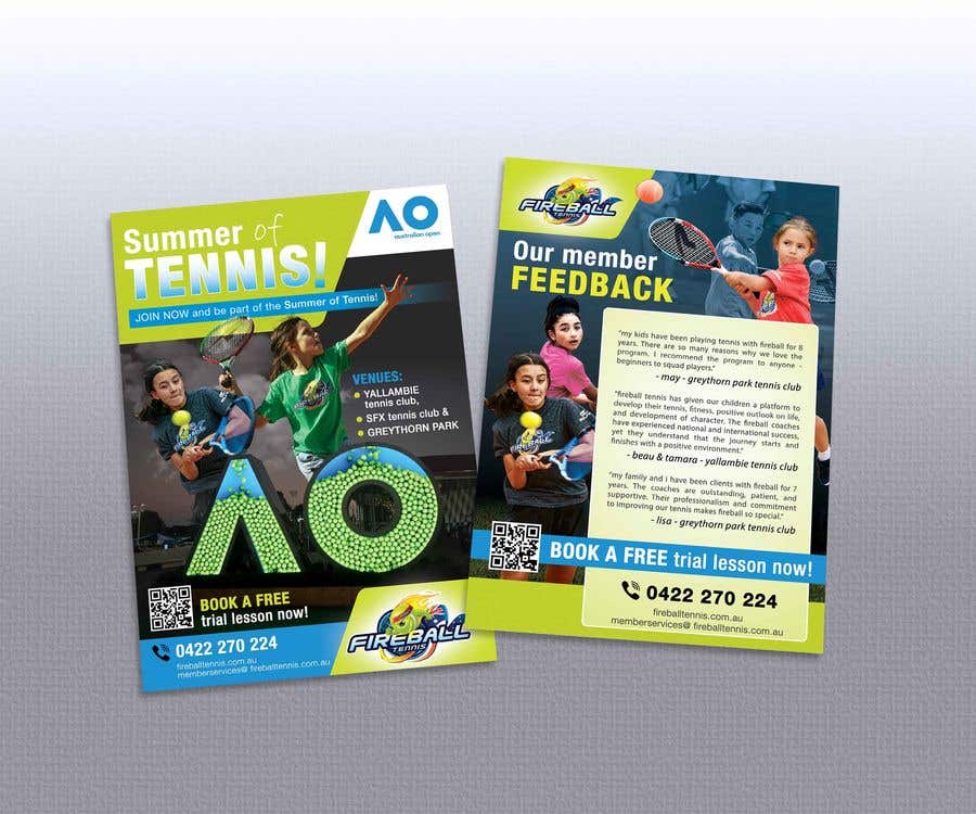 Contest Entry #161 for                                                 Summer of Tennis 2023 Flyer - AO
                                            