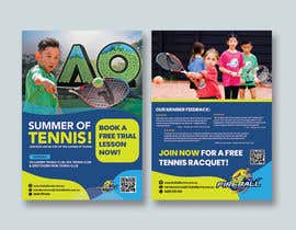 #163 for Summer of Tennis 2023 Flyer - AO by azi82