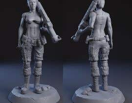 Nro 76 kilpailuun Cyberpunk Girl 3D Sculpt for 3D Printing. // Chica Cyberpunk Escultura 3D para impresión 3D käyttäjältä shalton4