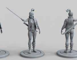 Nro 69 kilpailuun Cyberpunk Girl 3D Sculpt for 3D Printing. // Chica Cyberpunk Escultura 3D para impresión 3D käyttäjältä sachinsyam
