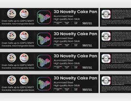 Nro 29 kilpailuun Design a Packaging Label for a Fun Cake Pan käyttäjältä uniquedesigner33