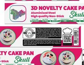 #57 para Design a Packaging Label for a Fun Cake Pan por MightyJEET
