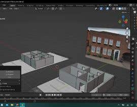 nº 3 pour Create a 3D model (.stl) of this house for 3D printing par AhmadTaj 