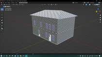 3ds Max Intrarea #5 pentru concursul „Create a 3D model (.stl) of this house for 3D printing”