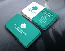 Nro 59 kilpailuun Basic Business Card Design Pearl Home Health Care käyttäjältä ShahnazMonni